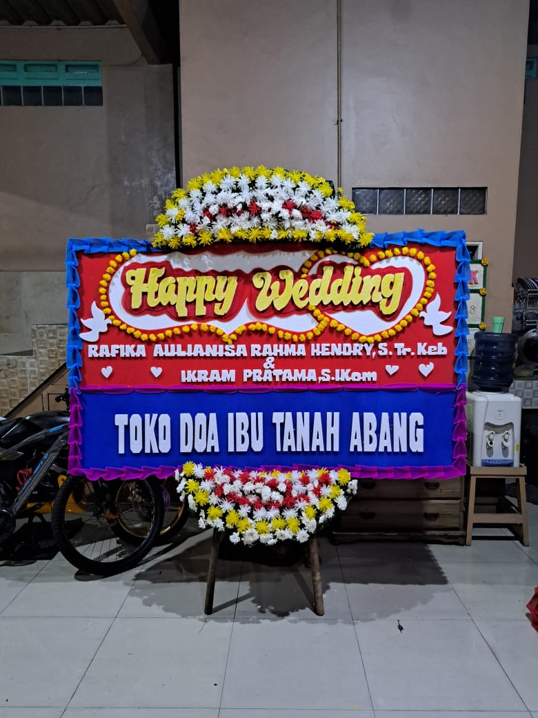 Standing flower atas bawah